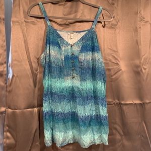 Shades of blue Summer tank top!
